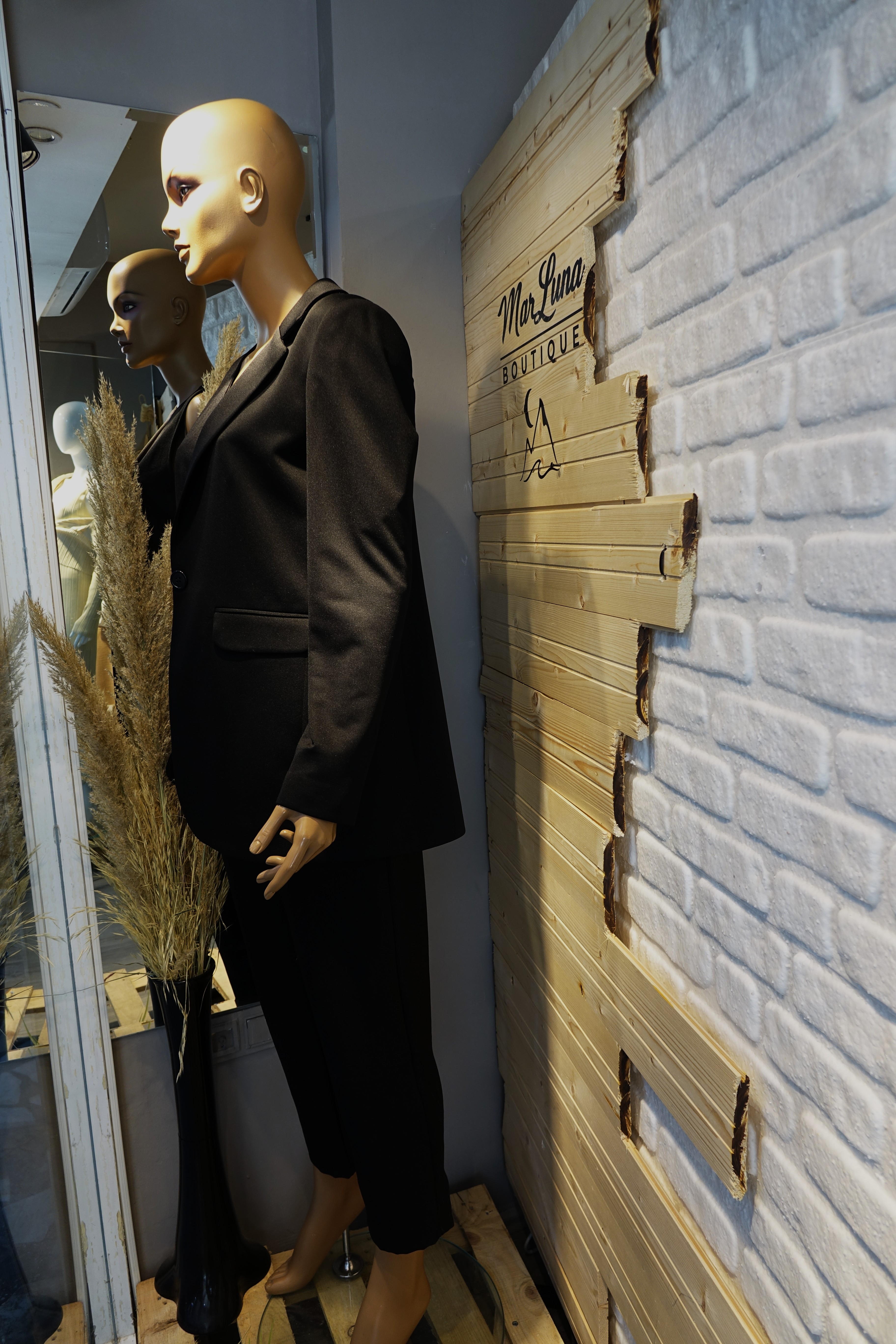 Siyah Kadın Takım Elbise – Blazer Ceket Yelek Pantolon 3’lü Şık Kadın Takım Kombini