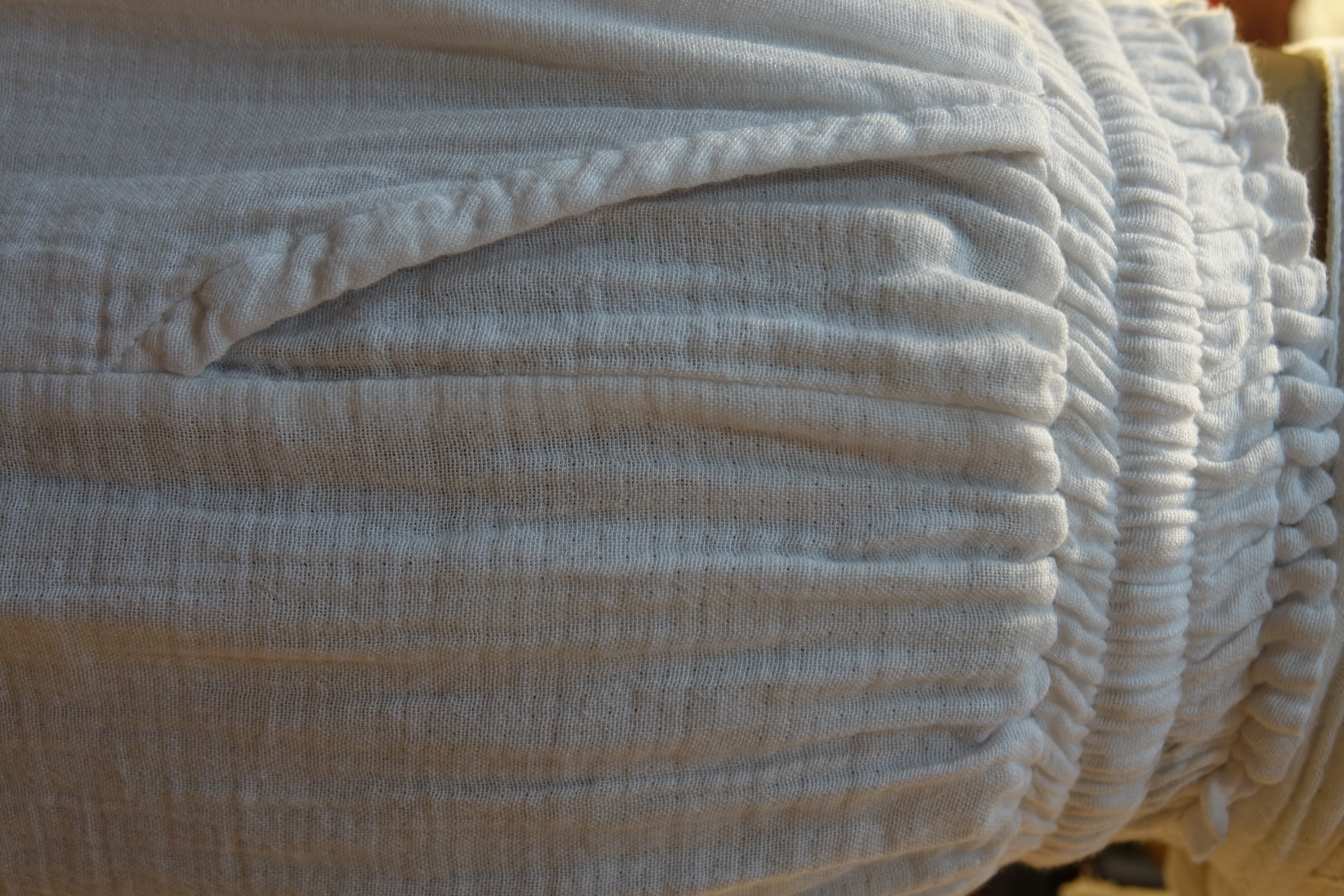 Mavi Müslin Yazlık Kadın Şort – Lastik Bel Bağcıklı Cepli Rahat Şort | MarLuna