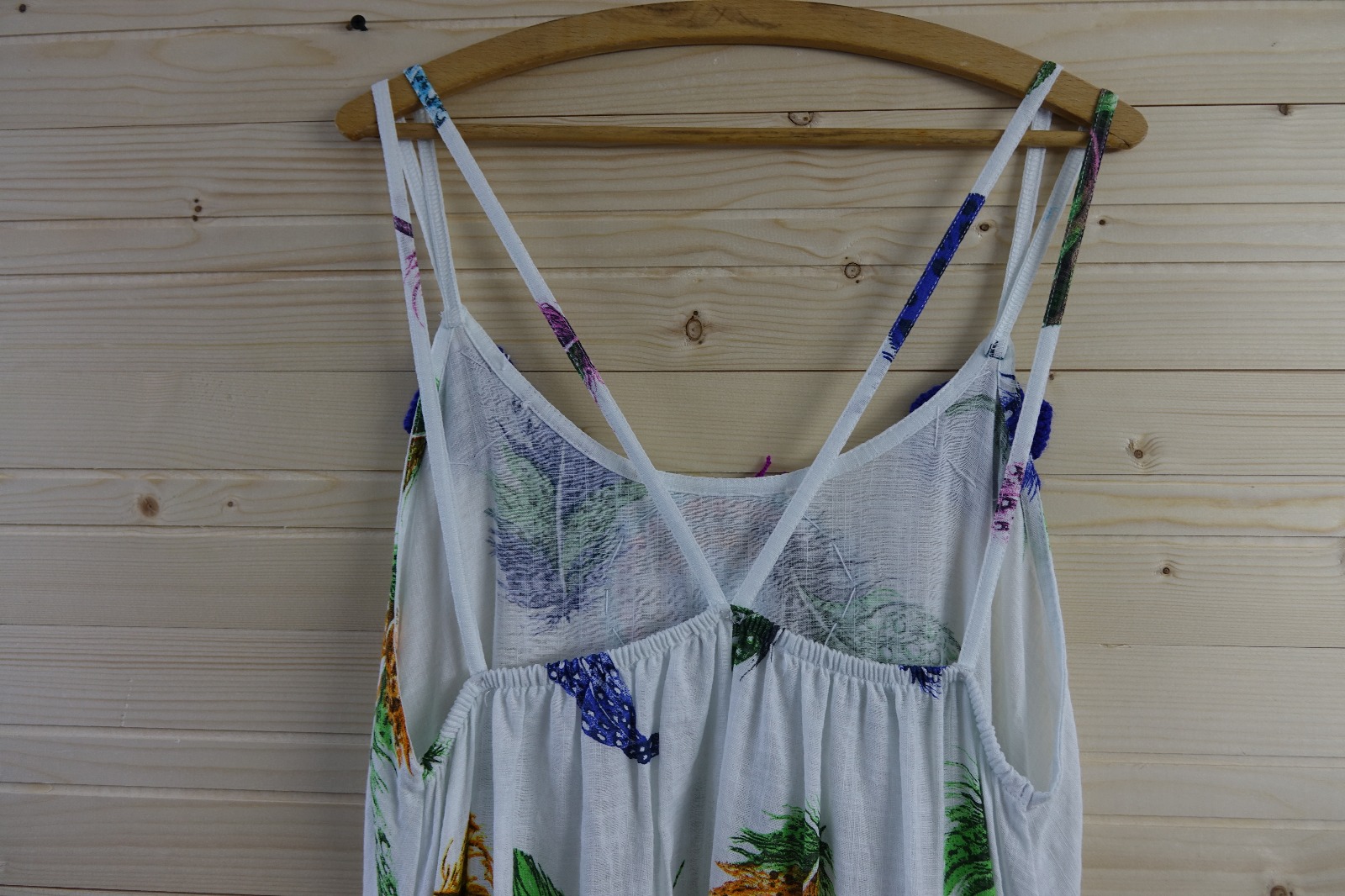 Ege Tüy Desenli Bohem Elbise