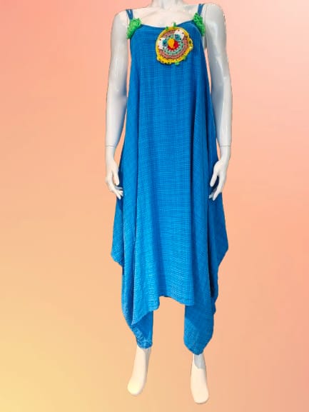 Boho Baykuş Elbise